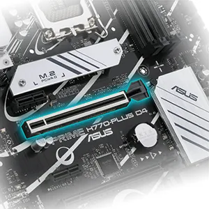 ASUS Prime H770-PLUS D4 Intel H770 (13th, 14th and 12th Gen) LGA 1700 ATX Motherboard with PCIe 5.0, 3xPCIe 4.0 M.2 Slots,DDR4,2.5Gb LAN,DisplayPort, HDMI,USB 3.2 Gen 2 Type-C,Thunderbolt™ (USB4®) Support overview 9