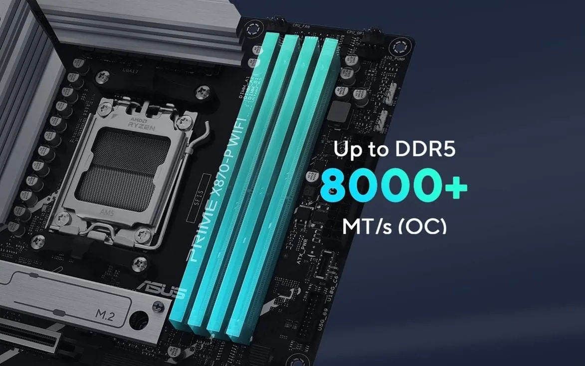 ASUS Prime X870-P WiFi-CSM Motherboard overview 3