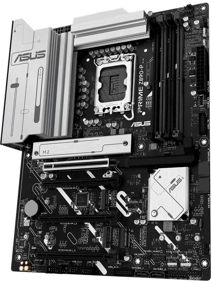 ASUS Prime Z890-P CSM DDR5 Intel Motherboard overview 1