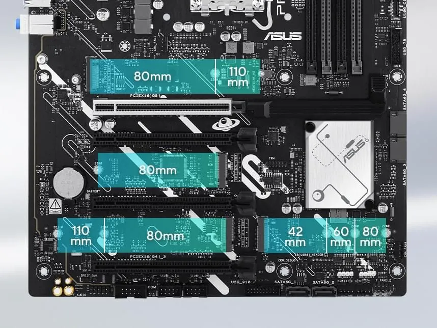 ASUS Prime Z890-P CSM DDR5 Intel Motherboard overview 8