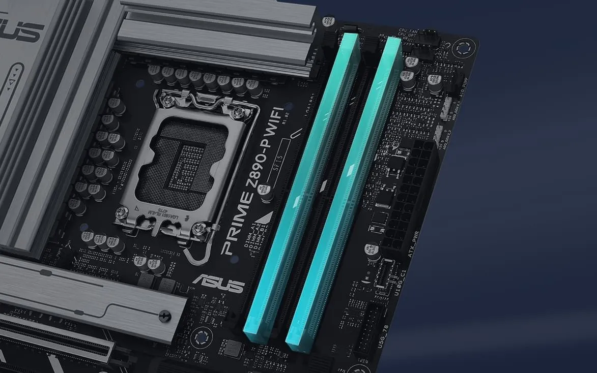 ASUS Prime Z890-P Wifi CSM DDR5 Intel Motherboard overview 6