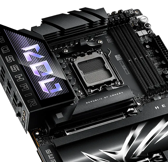 ASUS ROG CROSSHAIR X870E HERO Motherboard overview 5