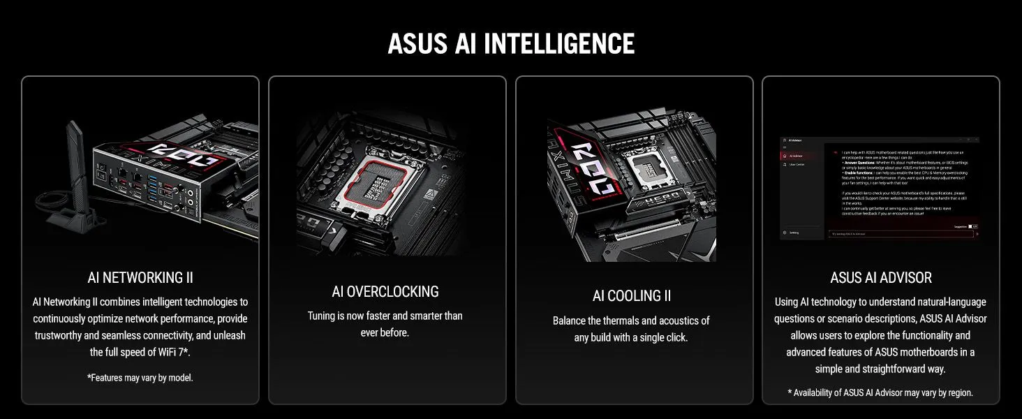 ASUS ROG MAXIMUS Z890 HERO BTF LGA 1851 ATX Motherboard overview 4
