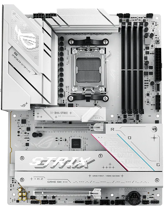 ASUS ROG STRIX B850-A Gaming WIFI ATX Motherboard (White) overview 16