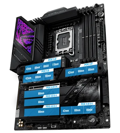 ASUS ROG STRIX Z890-E GAMING WIFI LGA 1851 ATX Motherboard overview 12
