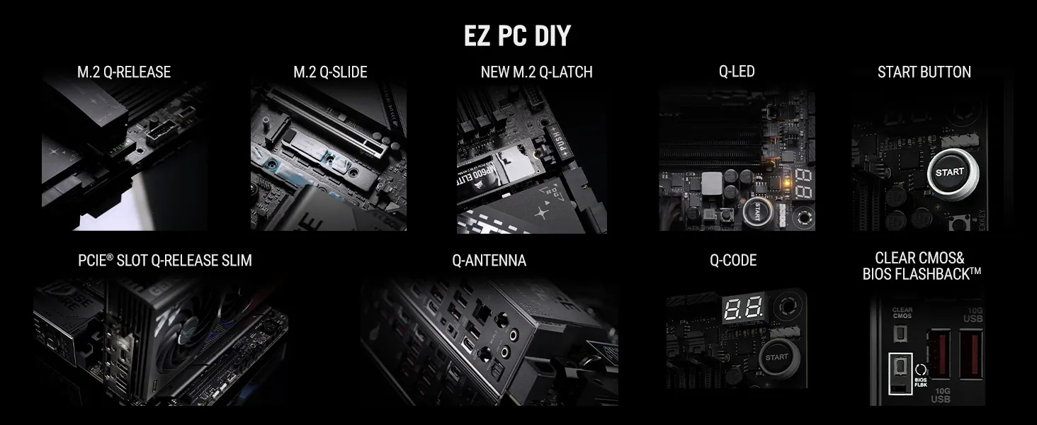 ASUS ROG Strix X870E-E GAMING WiFi Motherboard overview 17