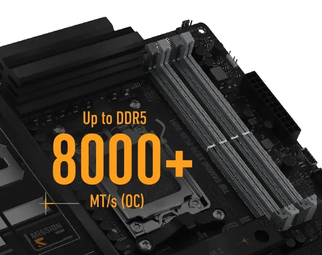 ASUS TUF GAMING X870-PLUS WiFi Motherboard overview 15