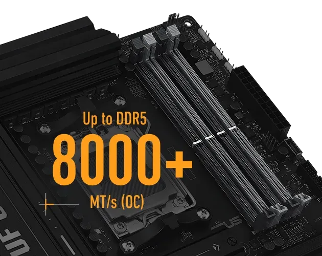 ASUS TUF Gaming B850M-Plus WIFI M-ATX Motherboard overview 3