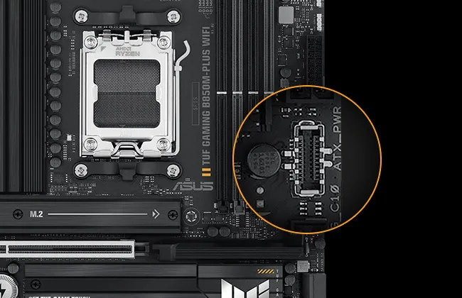 ASUS TUF Gaming B850M-Plus WIFI M-ATX Motherboard overview 6