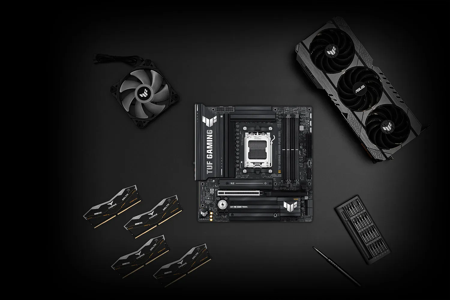 ASUS TUF Gaming B850M-Plus WIFI M-ATX Motherboard overview 7