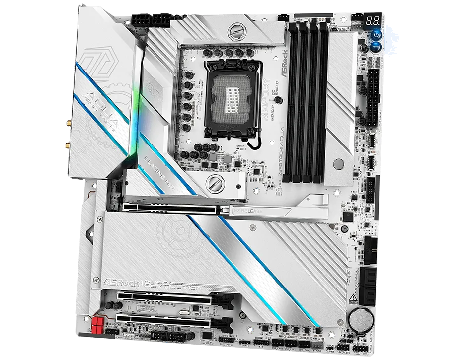 Asrock Z890 Taichi AQUA Intel LGA 1851 EATX Motherboard overview 1
