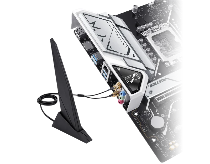 Asus B760M-AYW WiFi Intel LGA1700 M-ATX Motherboard Supports Intel 12th, 13th & 14th Gen Processors overview 8