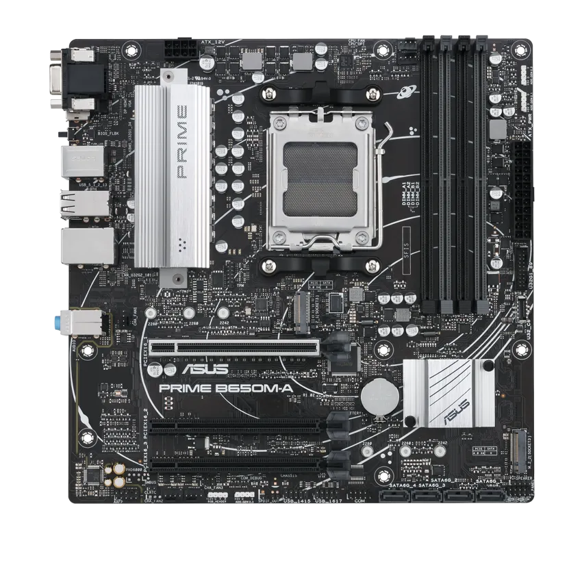 Asus Prime B650M-A DDR5 mATX Motherboard overview 3