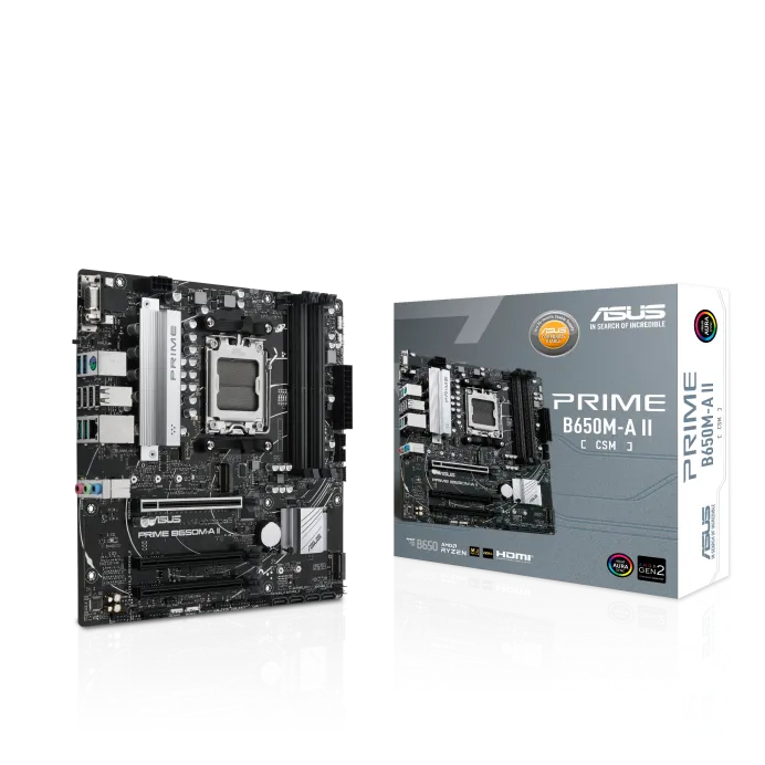 Asus Prime B650M-A II-CSM M-ATX Motherboard overview 1