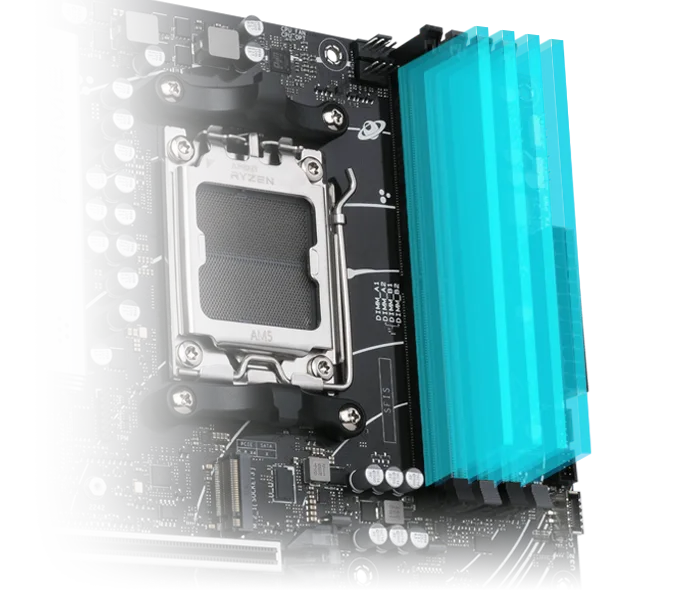 Asus Prime B650M-A Wifi II AM5 mATX Motherboard overview 3