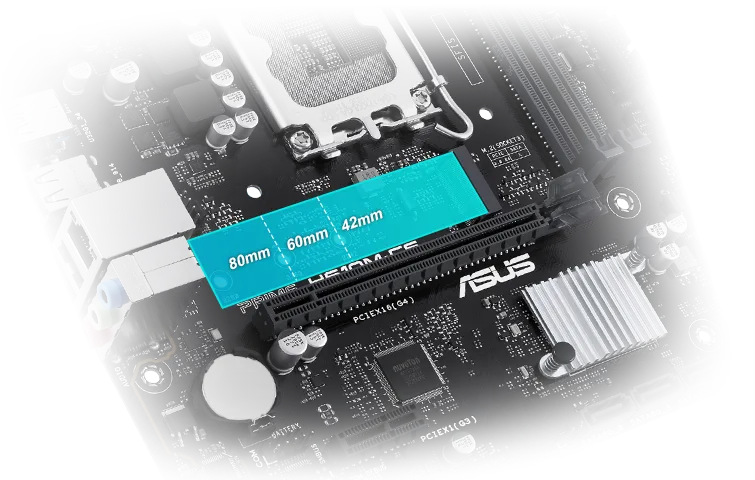 Asus Prime H610M-CS DDR5 Intel LGA 1700 mATX Motherboard Supports Intel 12th, 13th & 14th Gen Processors overview 4