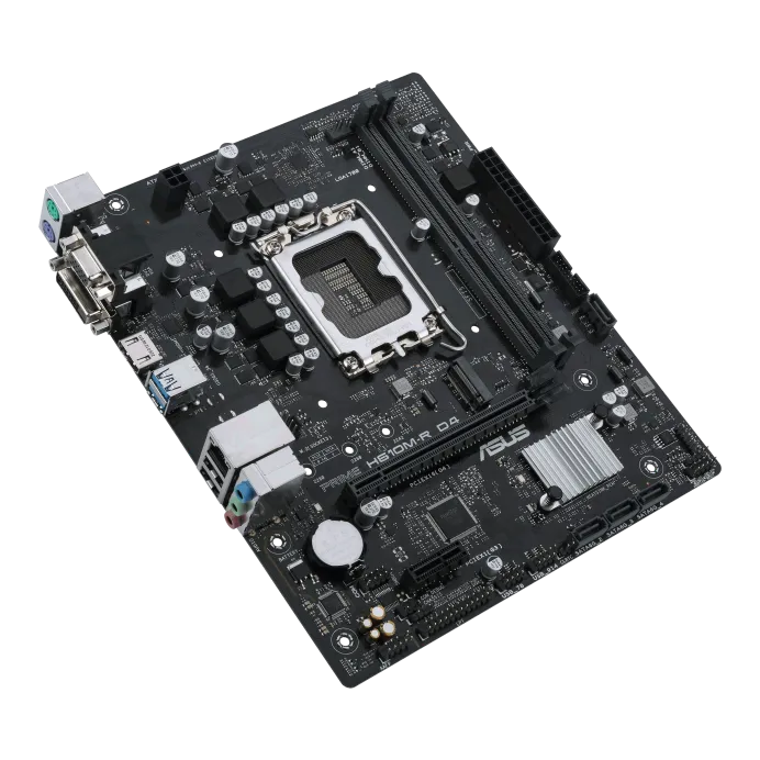 Asus Prime H610M-R D4-CSM Motherboard Supports Intel 12th, 13th & 14th Gen Processors overview 1