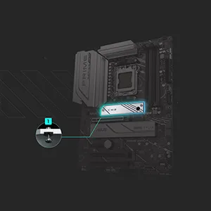 Asus Prime X670-p Csm Motherboard overview 5