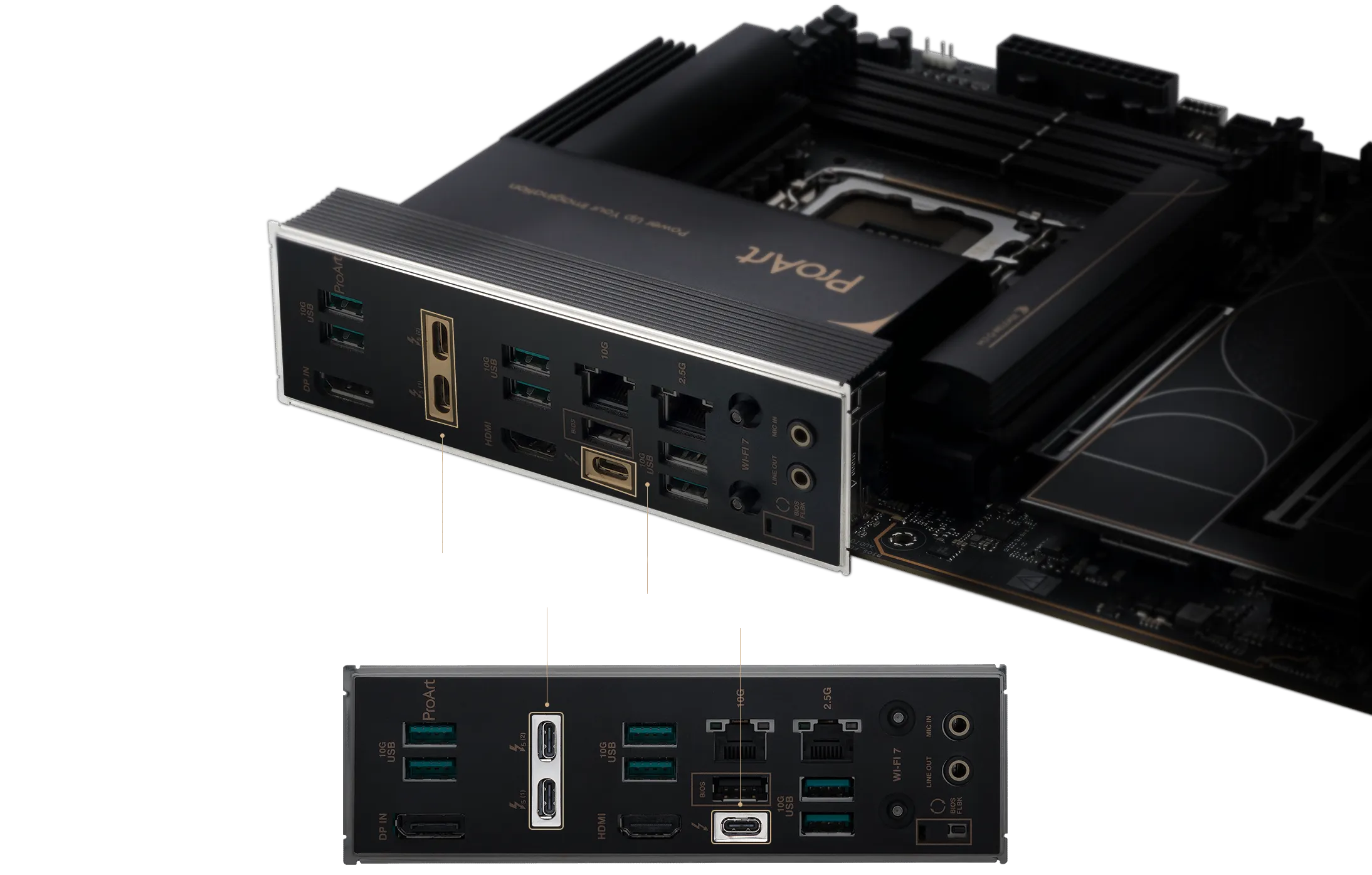 Asus ProArt Z890-Creator WiFi LGA1851 ATX Motherboard overview 2