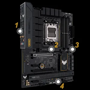Asus TUF Gaming B650 Plus Motherboard overview 6