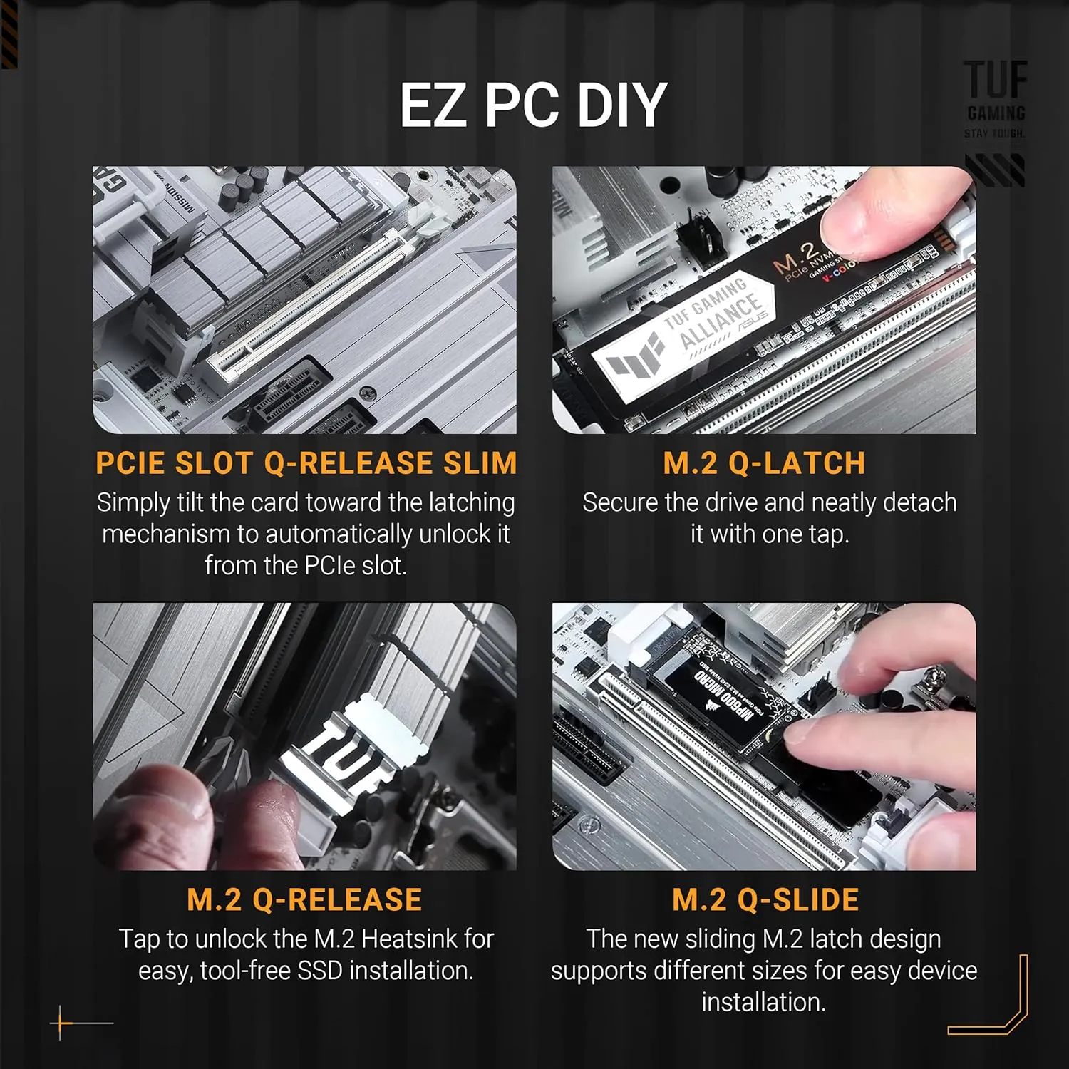 Asus TUF Gaming Z890-Plus WIFI Motherboard overview 3