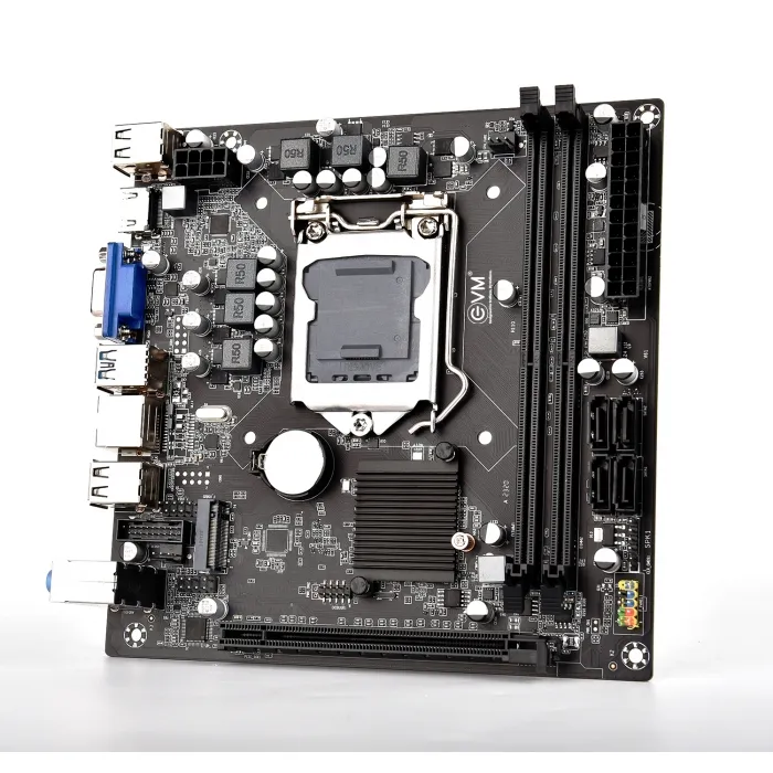 EVM EVMH110NEL H110-DDR4 Motherboard With Nvme Slot overview 3