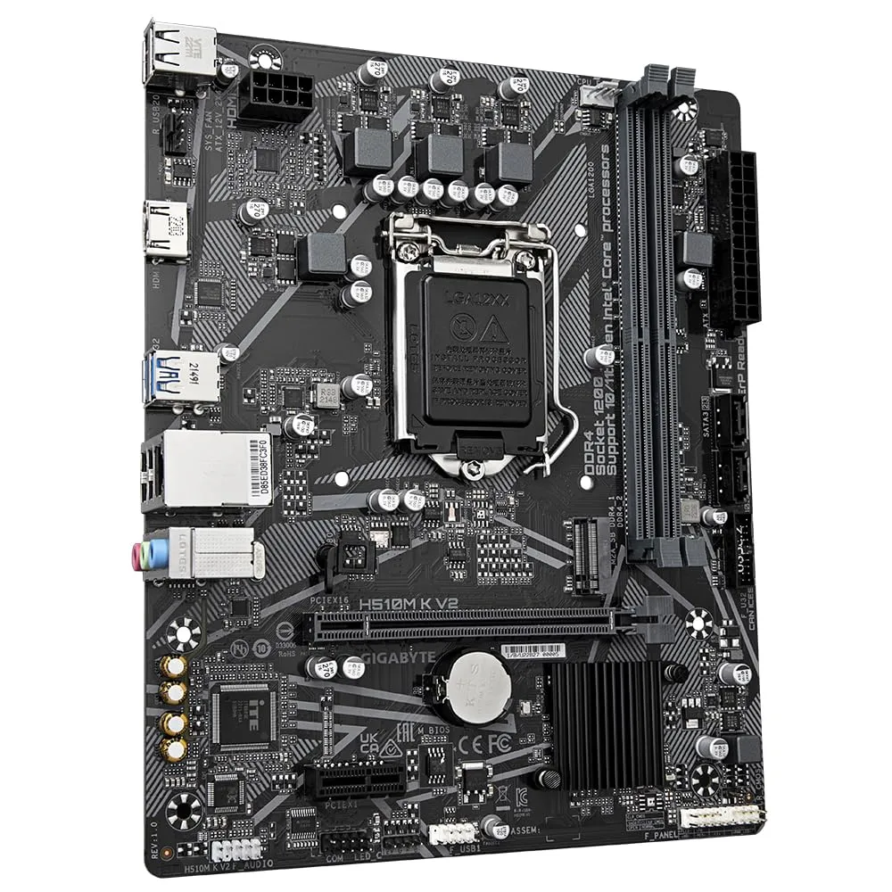 GIGABYTE H510M K V2 M-ATX Motherboard overview 2