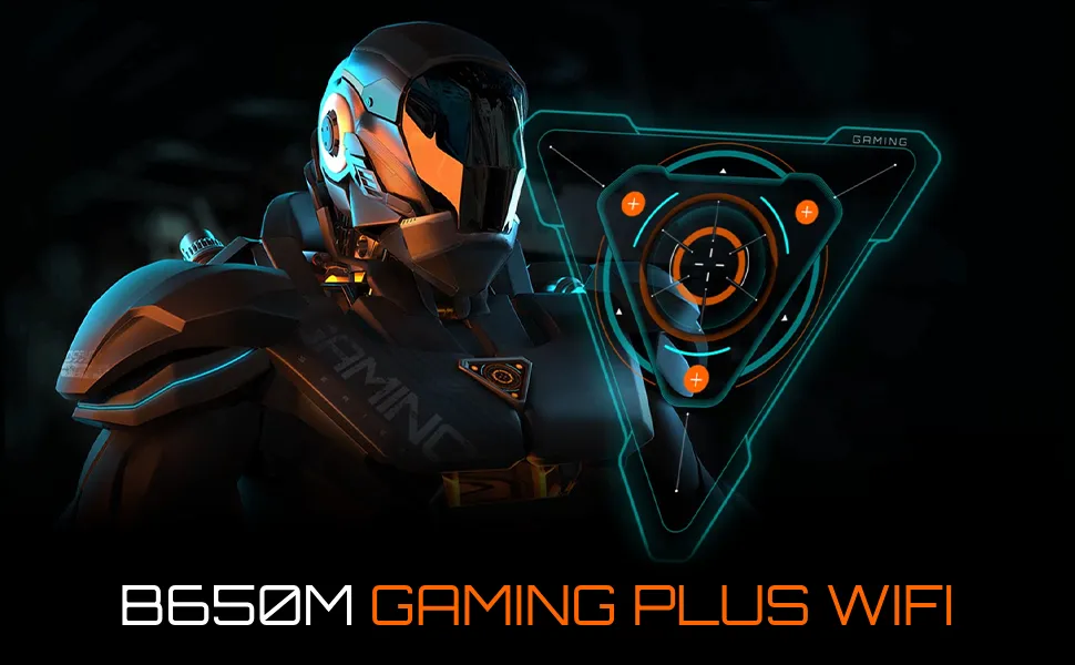 Gigabyte B650M Gaming Plus WIFI (rev. 1.x) AM5 Motherboard overview 1