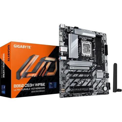 Gigabyte B860 DS3H WIFI6E LGA 1851 ATX Motherboard overview 2