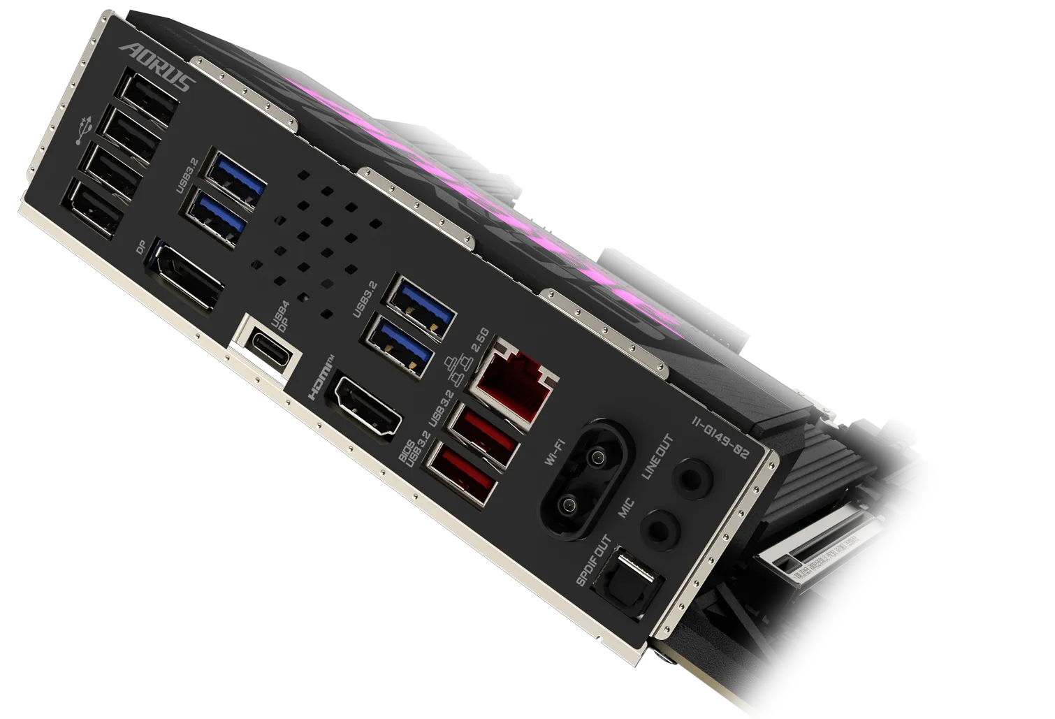 Gigabyte B860M AORUS ELITE WIFI6E LGA 1851 mATX Motherboard overview 3