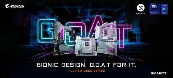 Gigabyte B860M GAMING X LGA 1851 mATX Motherboard overview 1