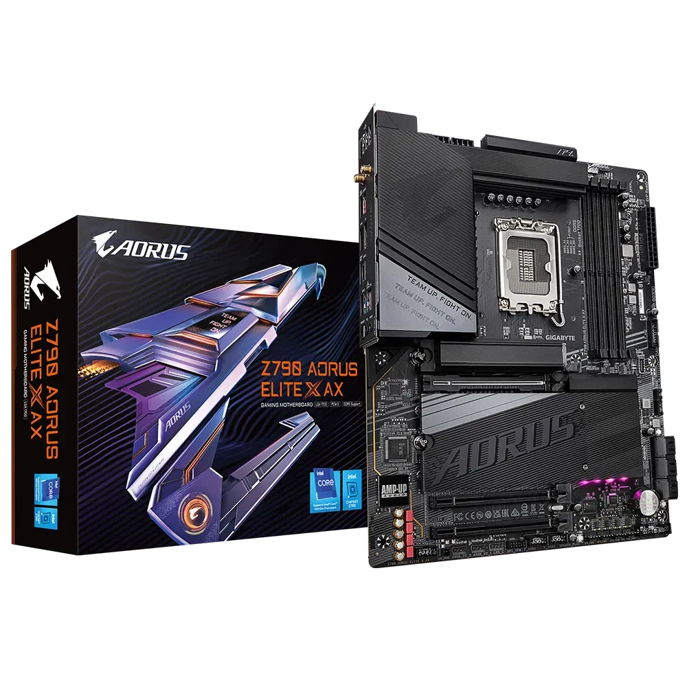Gigabyte Z790 AORUS ELITE X AX Intel LGA 1700 ATX Motherboard Supports Intel 12th, 13th & 14th Gen Processors overview 2