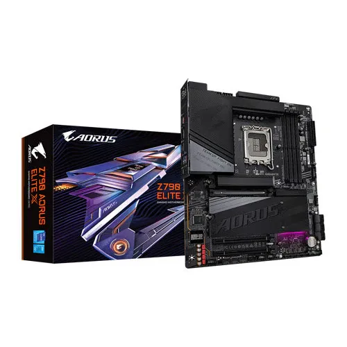 Gigabyte Z790 AORUS ELITE X WIFI7 DDR5 Intel LGA 1700 Motherboard Supports Intel 12th, 13th & 14th Gen Processors overview 2