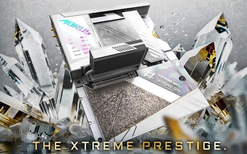 Gigabyte Z790 AORUS XTREME X ICE Motherboard Supports Intel 12th, 13th & 14th Gen Processors overview 1