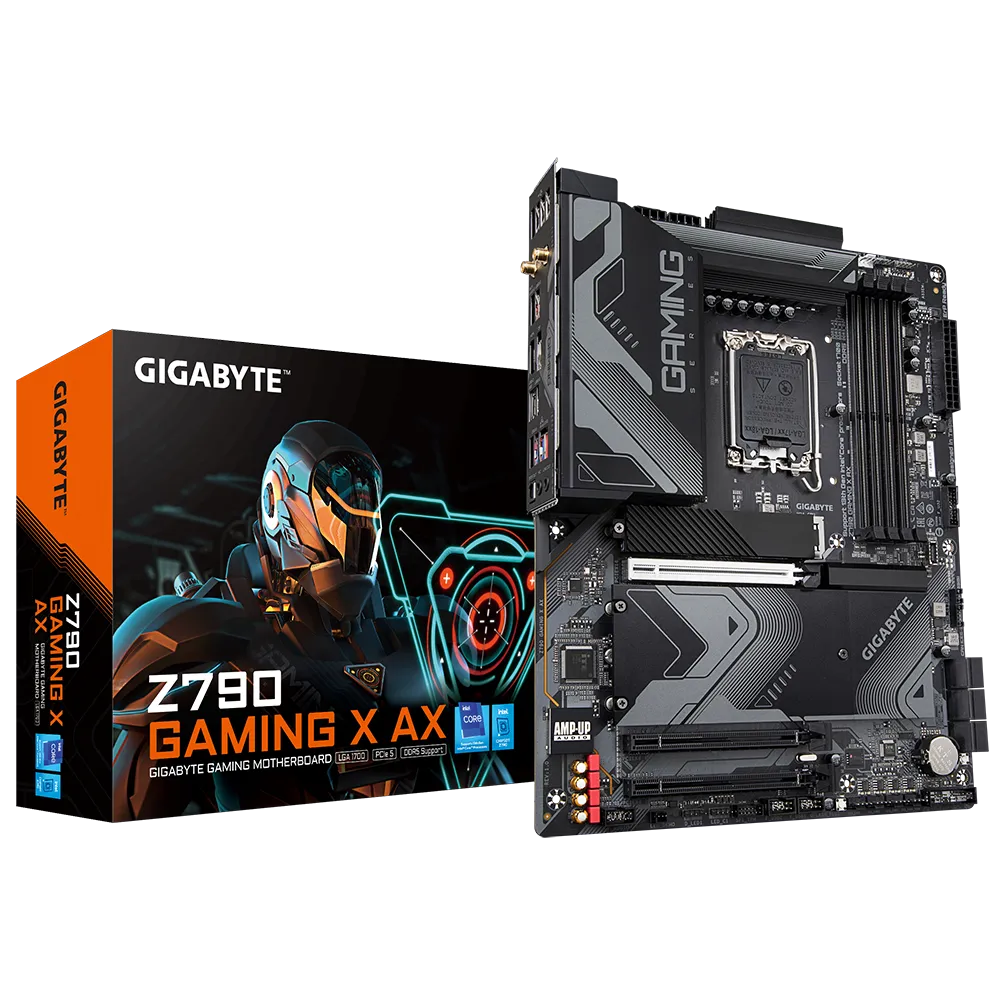 Gigabyte Z790 GAMING X AX (WiFi) Motherboard Supports Intel 12th, 13th & 14th Gen Processors overview 2