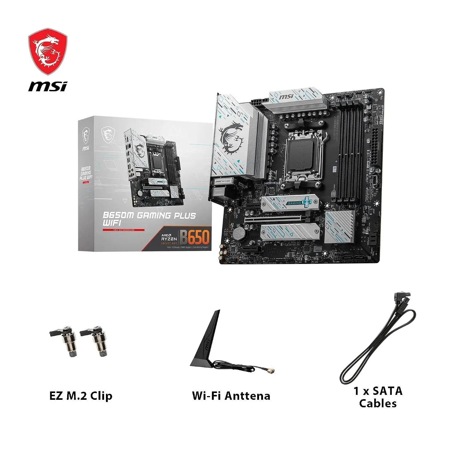 MSI B650M Gaming Plus WiFi Motherboard overview 8