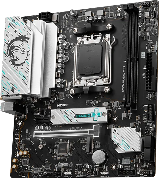 MSI B650M Gaming WIFI DDR5 Motherboard overview 3