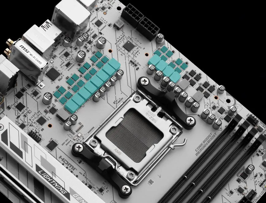 MSI B850 GAMING PLUS WIFI6E AM5 ATX Motherboard overview 11