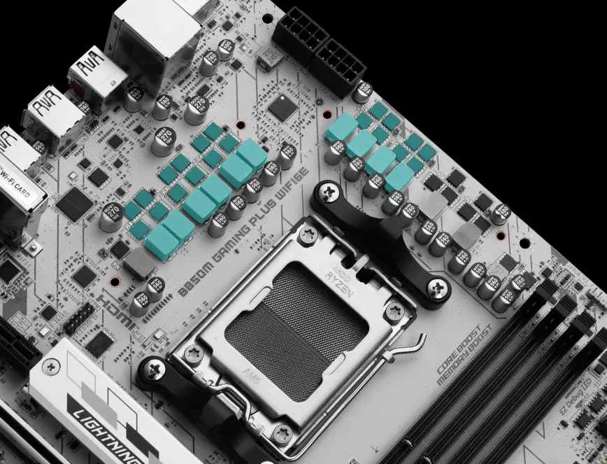 MSI B850M Gaming Plus WiFi6E AM5 Micro ATX Motherboard overview 4