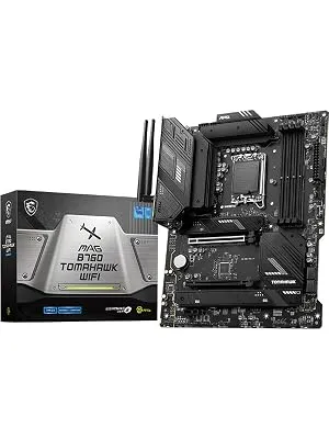 MSI MAG B760 Tomahawk WIFI Intel Motherboard Supports Intel 12th , 13th & 14th Gen Processors overview 2
