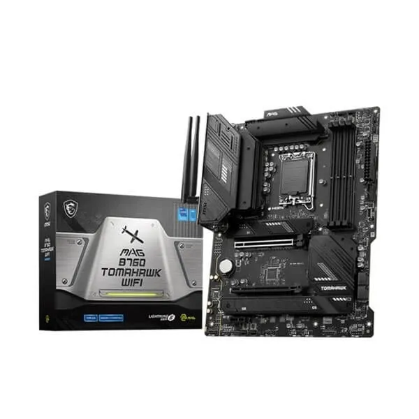 MSI MAG B760 Tomahawk WIFI Intel Motherboard Supports Intel 12th , 13th & 14th Gen Processors
