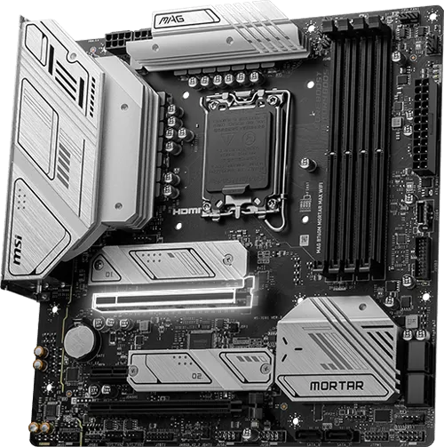 MSI MAG B760M Mortar Max Wifi LGA 1700 Intel Motherboard Supports Intel 12th , 13th & 14th Gen Processors overview 7
