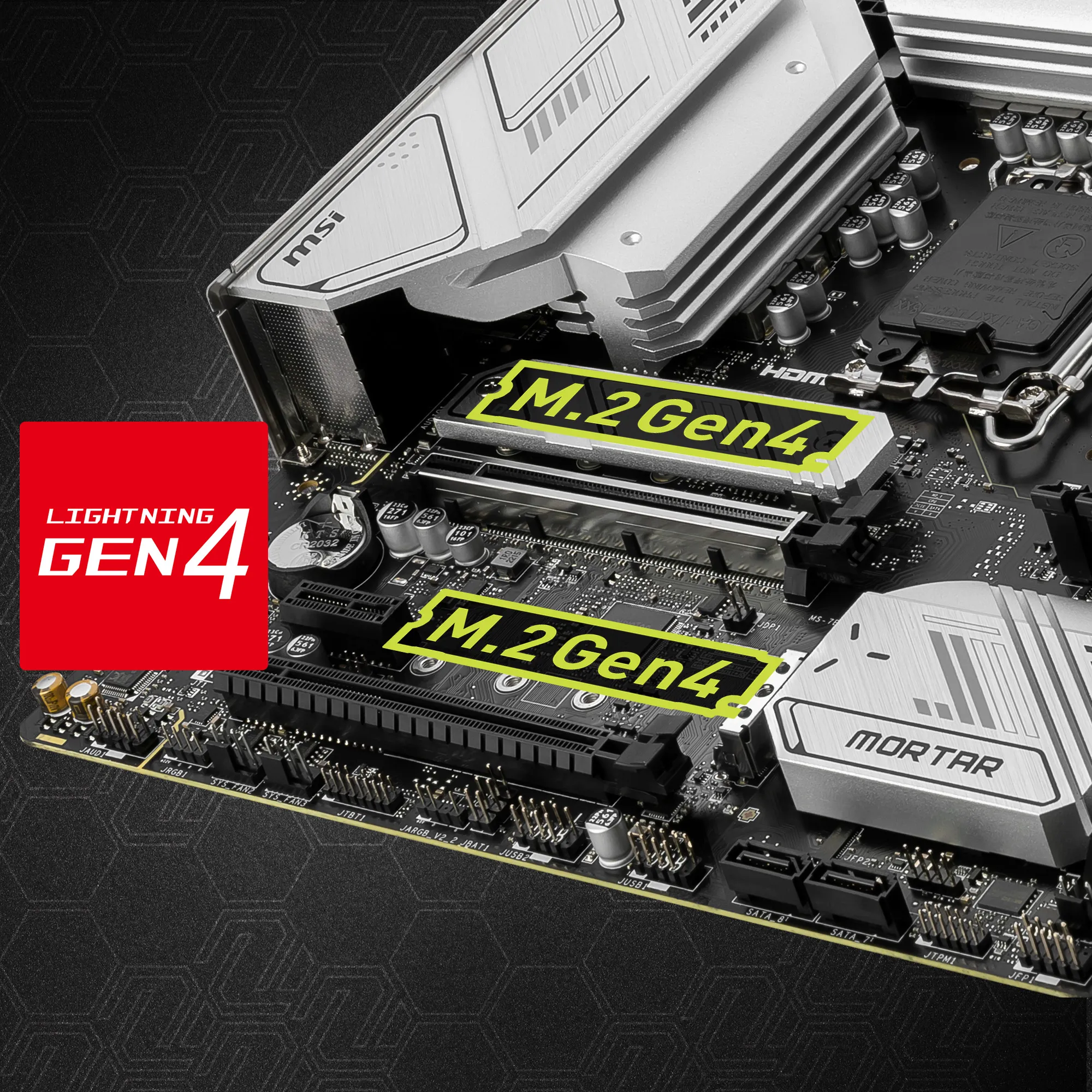 MSI MAG B760M Mortar WIFI Intel Motherboard Supports Intel 12th , 13th & 14th Gen Processors overview 7