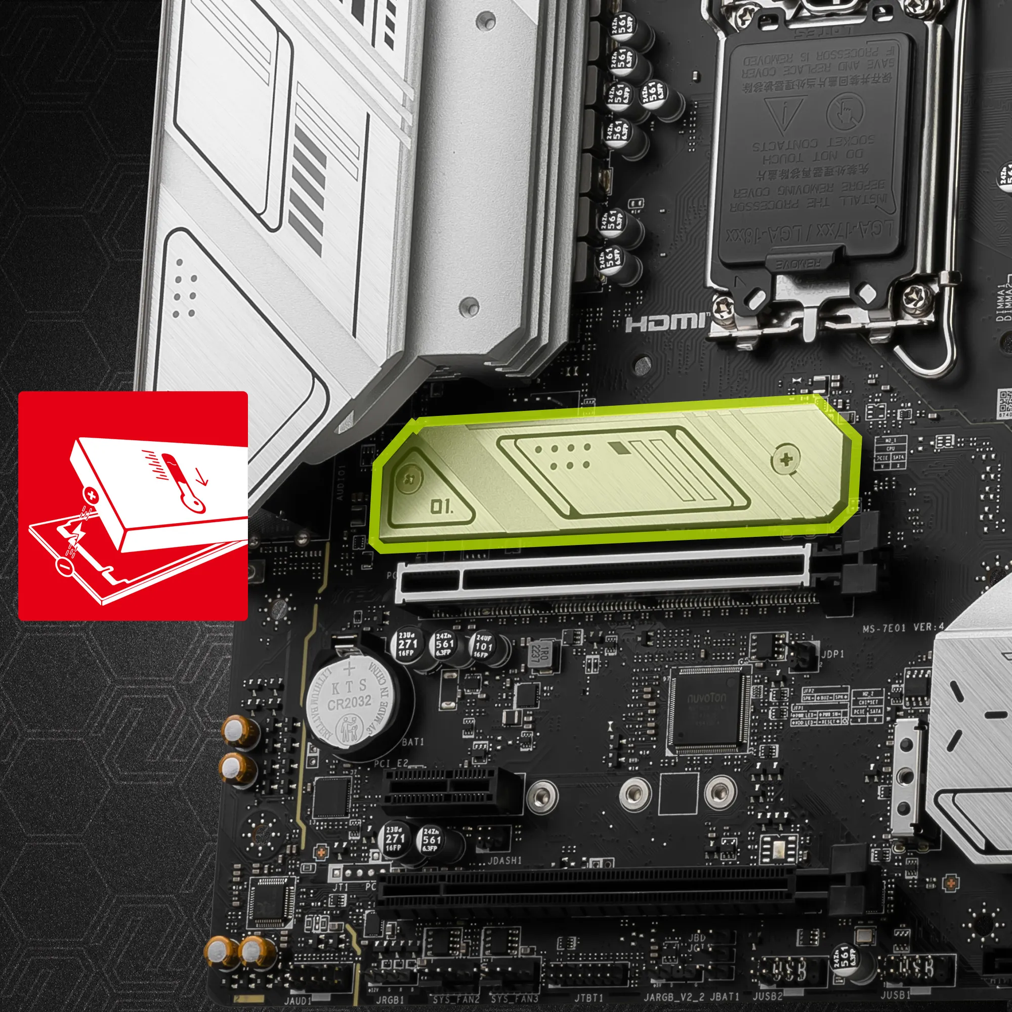 MSI MAG B760M Mortar WIFI Intel Motherboard Supports Intel 12th , 13th & 14th Gen Processors overview 8