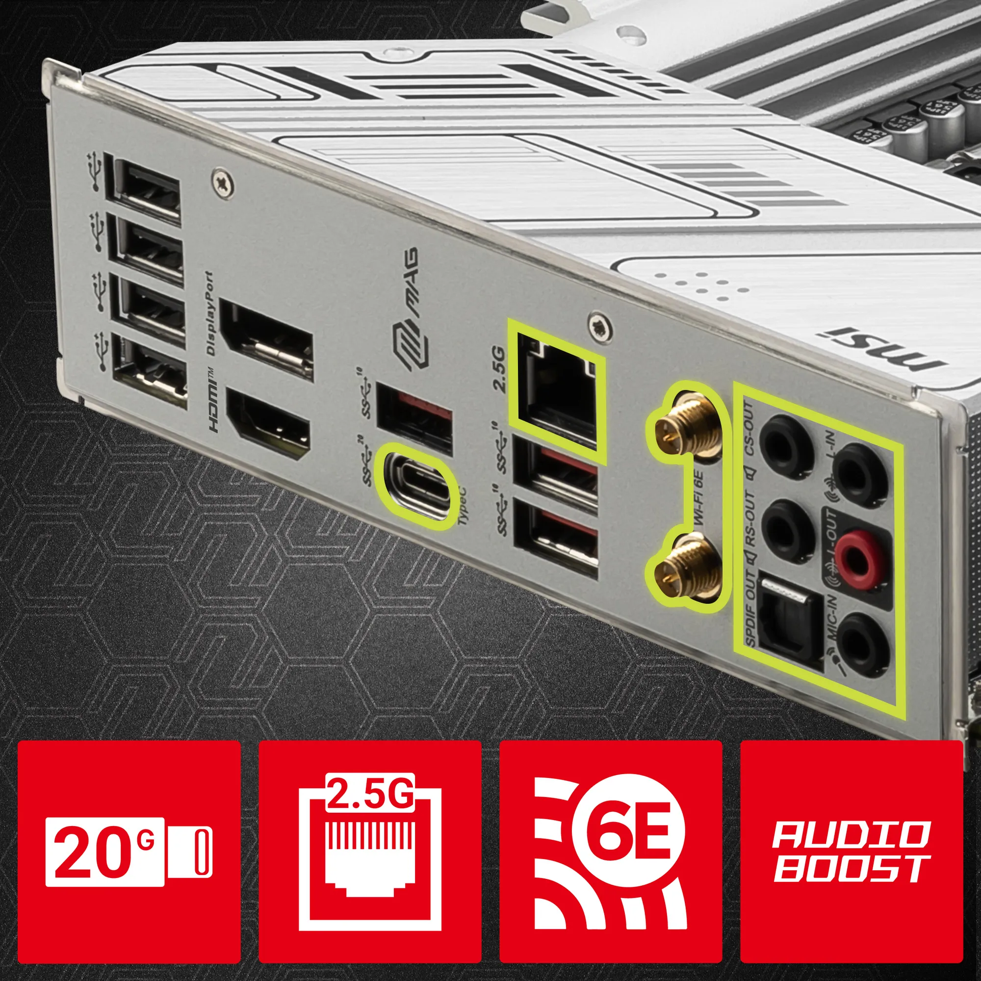 MSI MAG B760M Mortar WIFI Intel Motherboard Supports Intel 12th , 13th & 14th Gen Processors overview 9