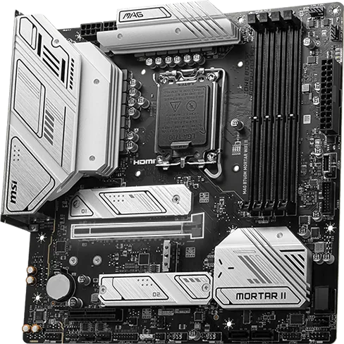 MSI MAG B760M Mortar Wifi II Intel Motherboard Supports Intel 12th , 13th & 14th Gen Processors overview 4