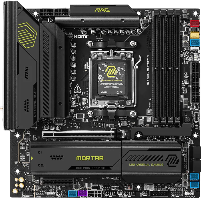 MSI MAG B850M MORTAR Wi-Fi Motherboard overview 9