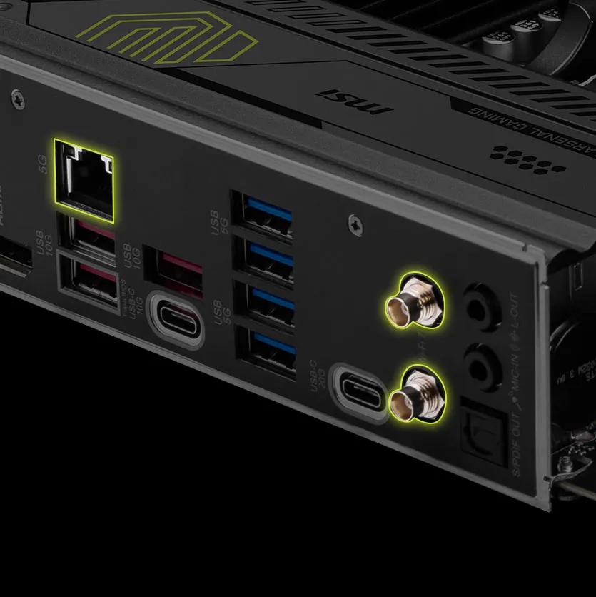 MSI MAG B850M MORTAR Wi-Fi Motherboard overview 14