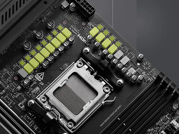 MSI MAG B850M MORTAR Wi-Fi Motherboard overview 6