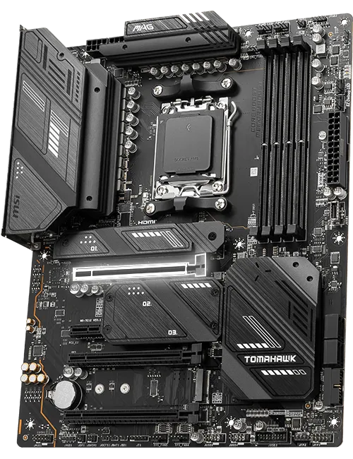 MSI MAG X670E Tomahawk WiFi DDR5 Gaming Motherboard overview 4